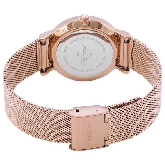 NWT Mathey-Tissot Fashion Ladies Quartz Steel Authentic Watch - Picture 3 of 3